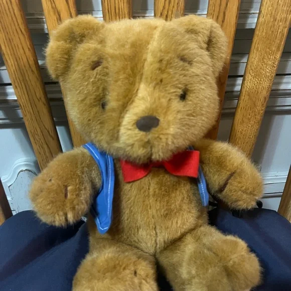 Sanrio vintage tippy the bear π» Brown Stuffed Bear/ hello kitty and friends. - Picture 1 of 7